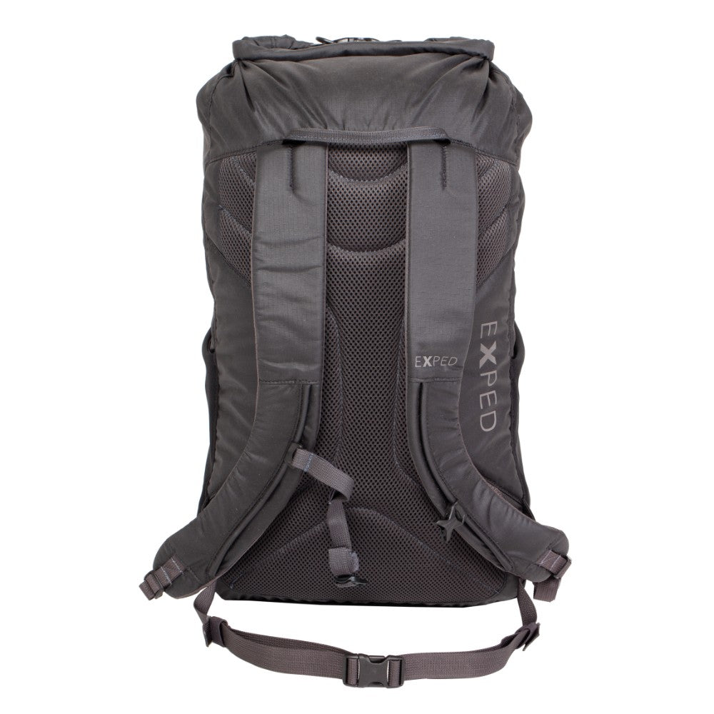 Exped Typhoon 25, black, back view