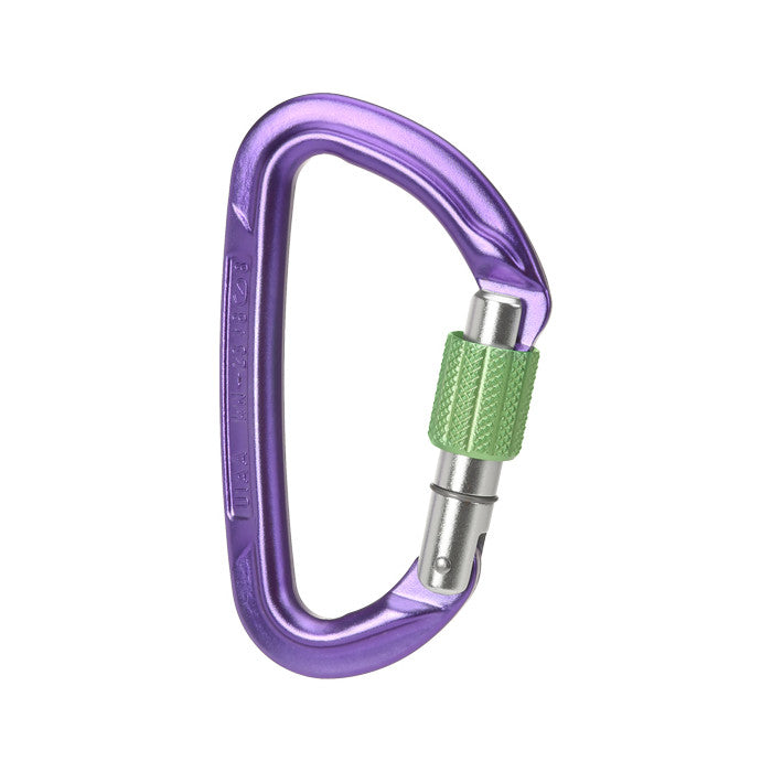 Wild Country Session Screwgate in purple and green