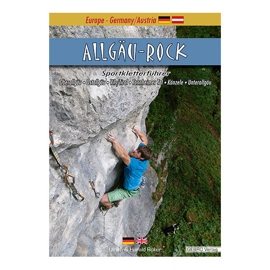 Allgau Rock climbing guide, front cover