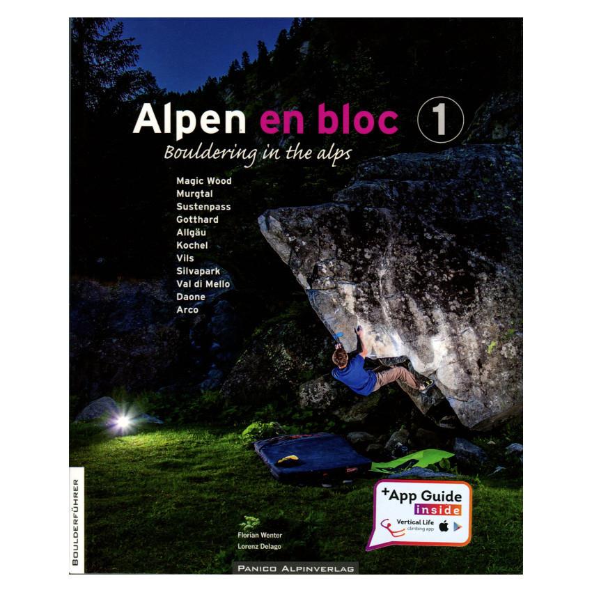 Alpen en Bloc 1 bouldering guide, front cover