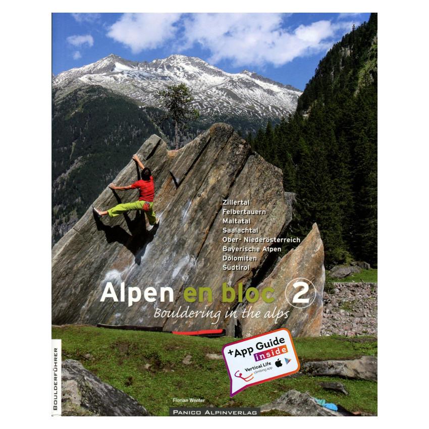 Alpen en Bloc 2 bouldering guide, front cover