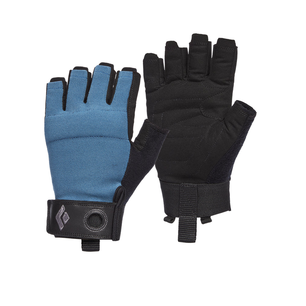 Black Diamond Crag Half Finger Gloves, Astral Blue