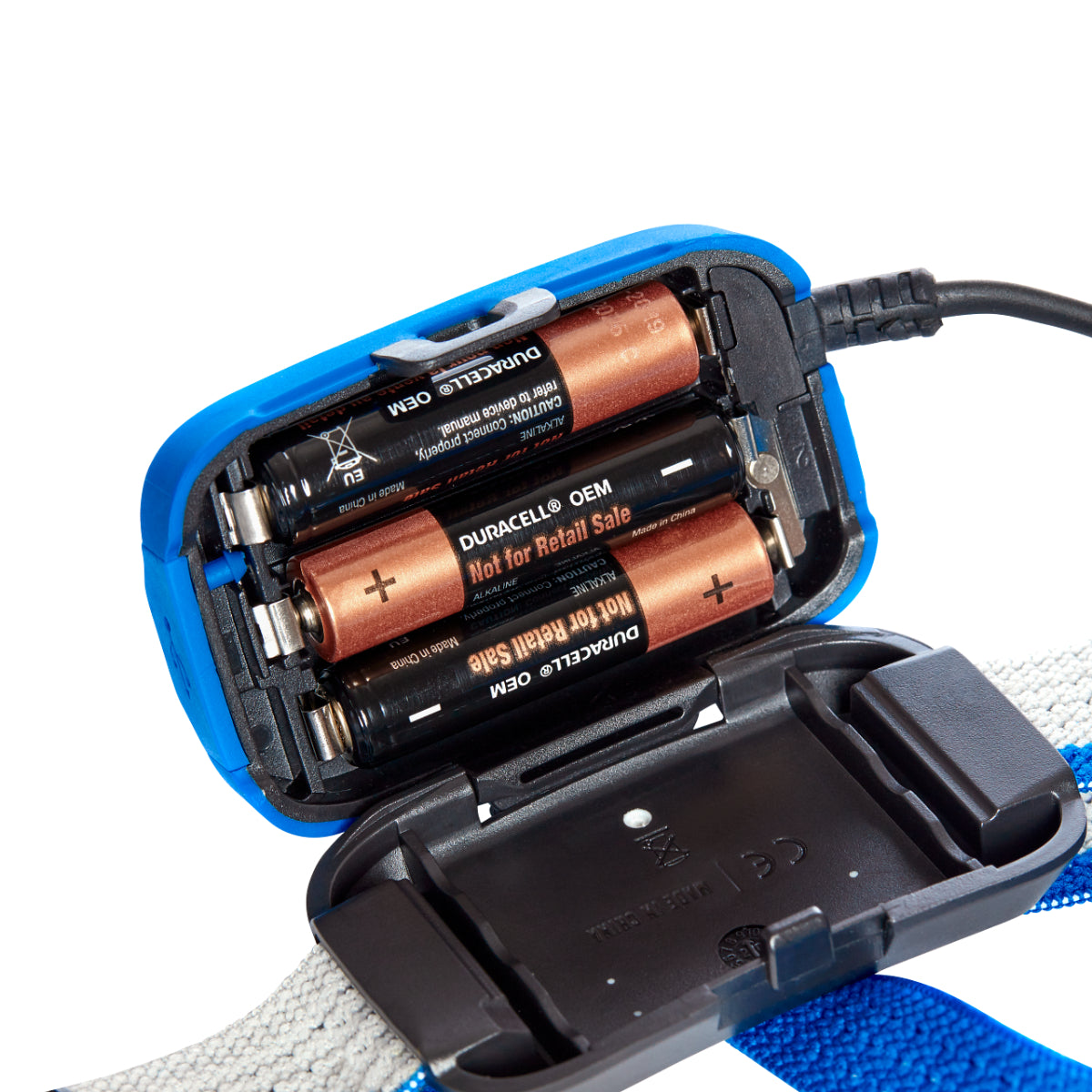 Black Diamond Sprinter 500, Ultra Blue, Batteries