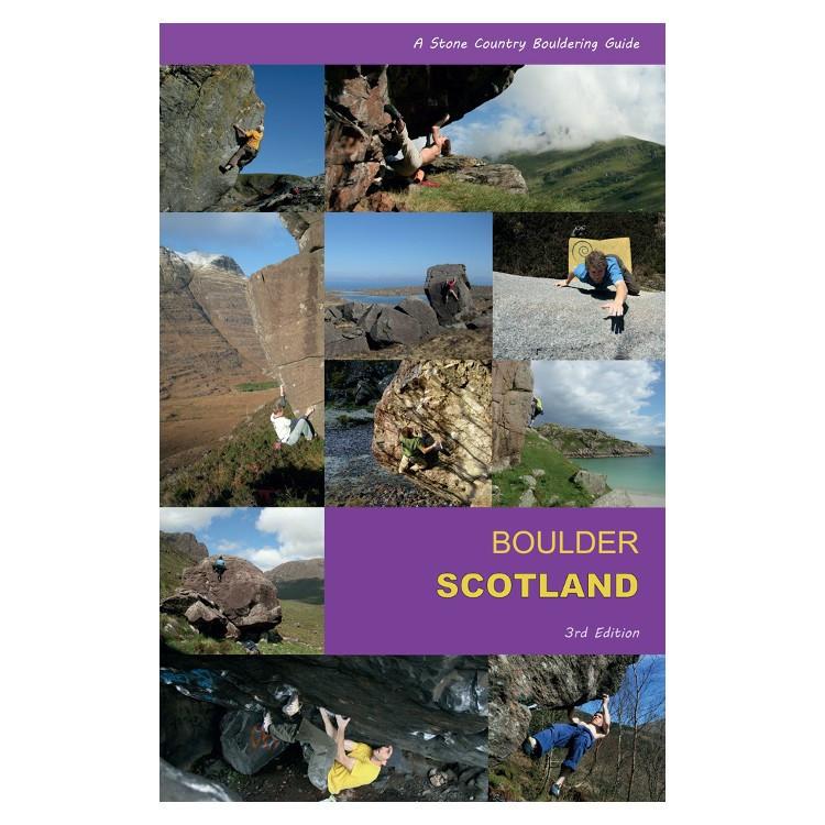Boulder Scotland bouldering guidebook, front cover