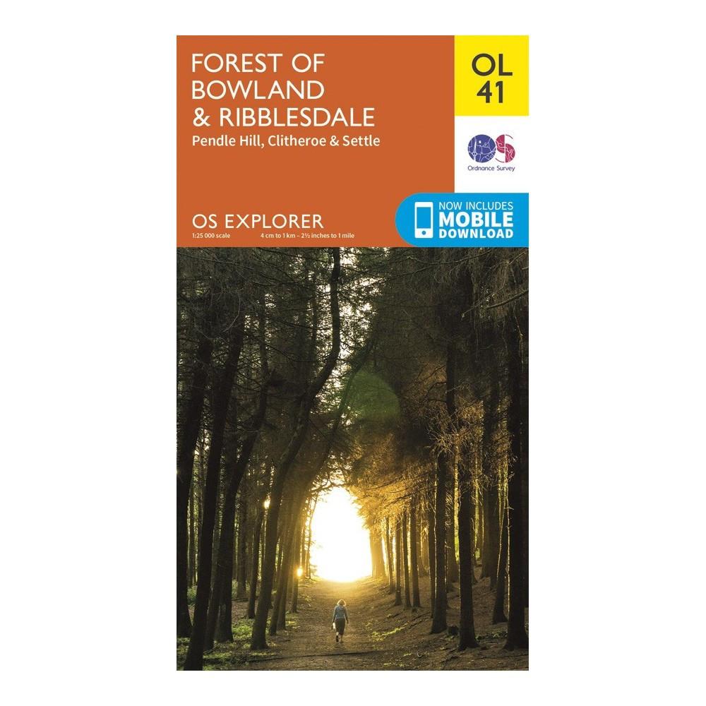 Forest of Bowland and Ribblesdale - OS Explorer Map OL41