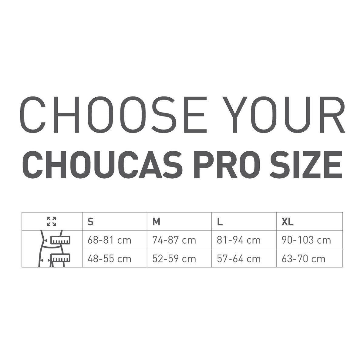  Blue Ice Choucas Pro Harness sizing guide