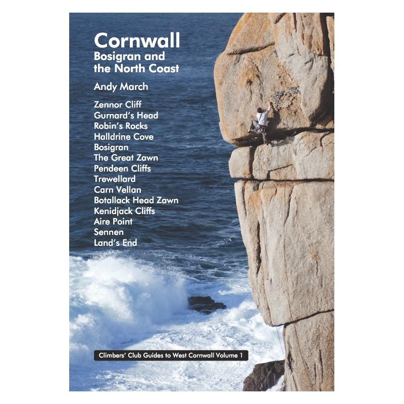 Cornwall: Bosigran and the North Coast climbing guidebook, front cover