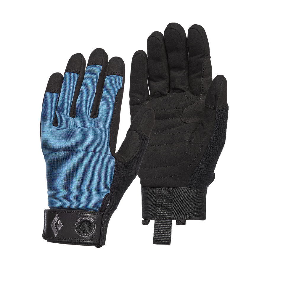 Black Diamond Crag Gloves in black in Astral Blue