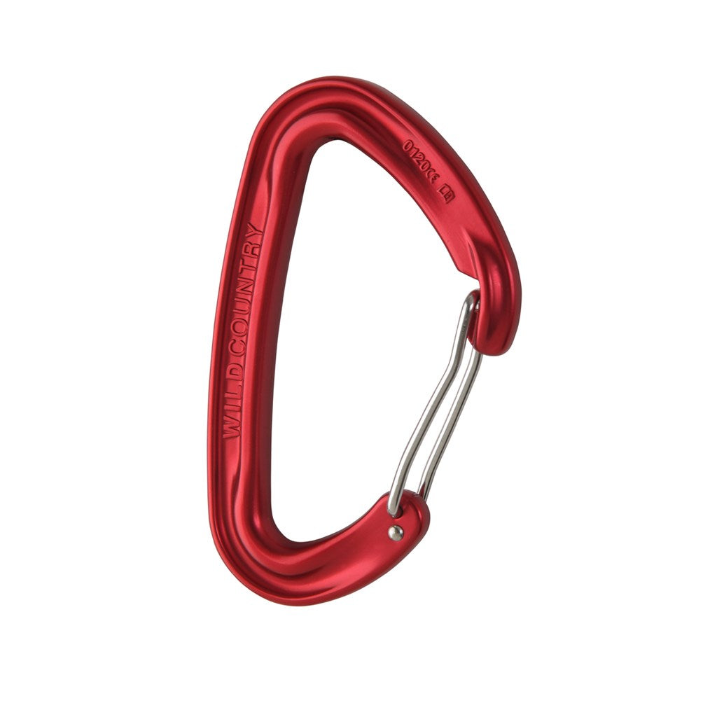Wild Country Wildwire 2 carabiner in red