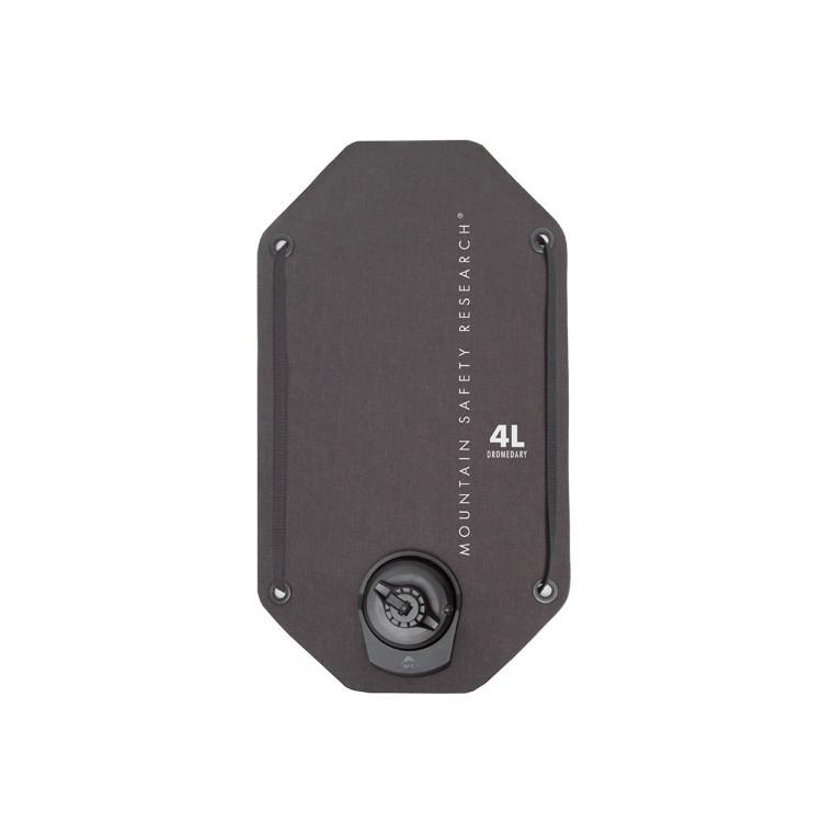 MSR Dromedary 4 Litre camping water container, in black colour