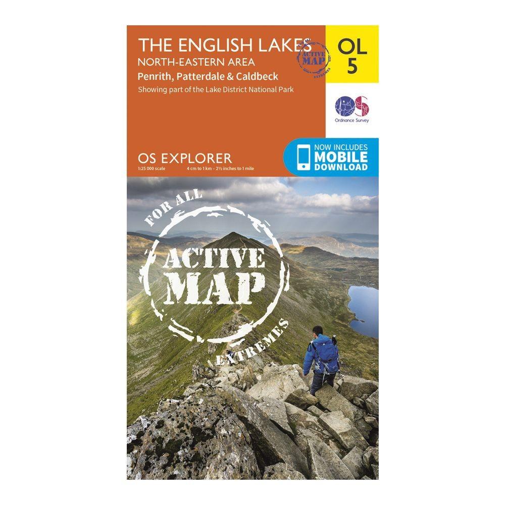 The English Lake District NE Area - OS Explorer Map OL5 Active