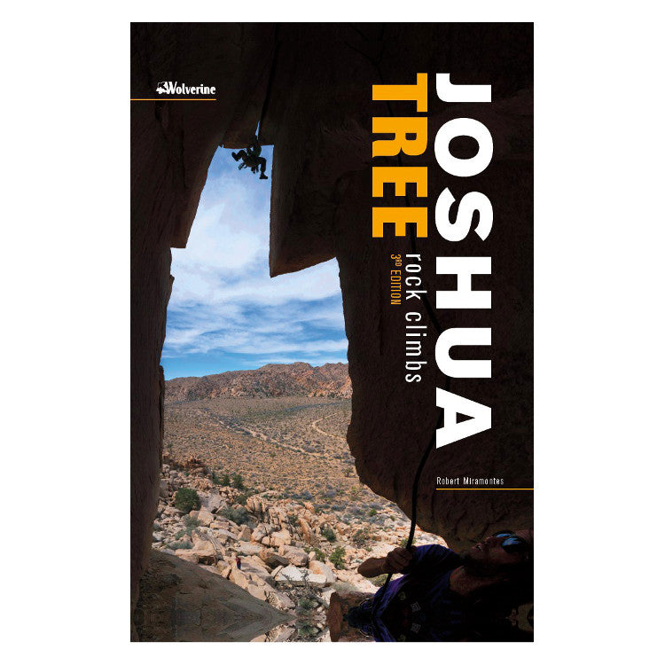 Joshua Tree Rock Climbs climbing guidebook, front cover