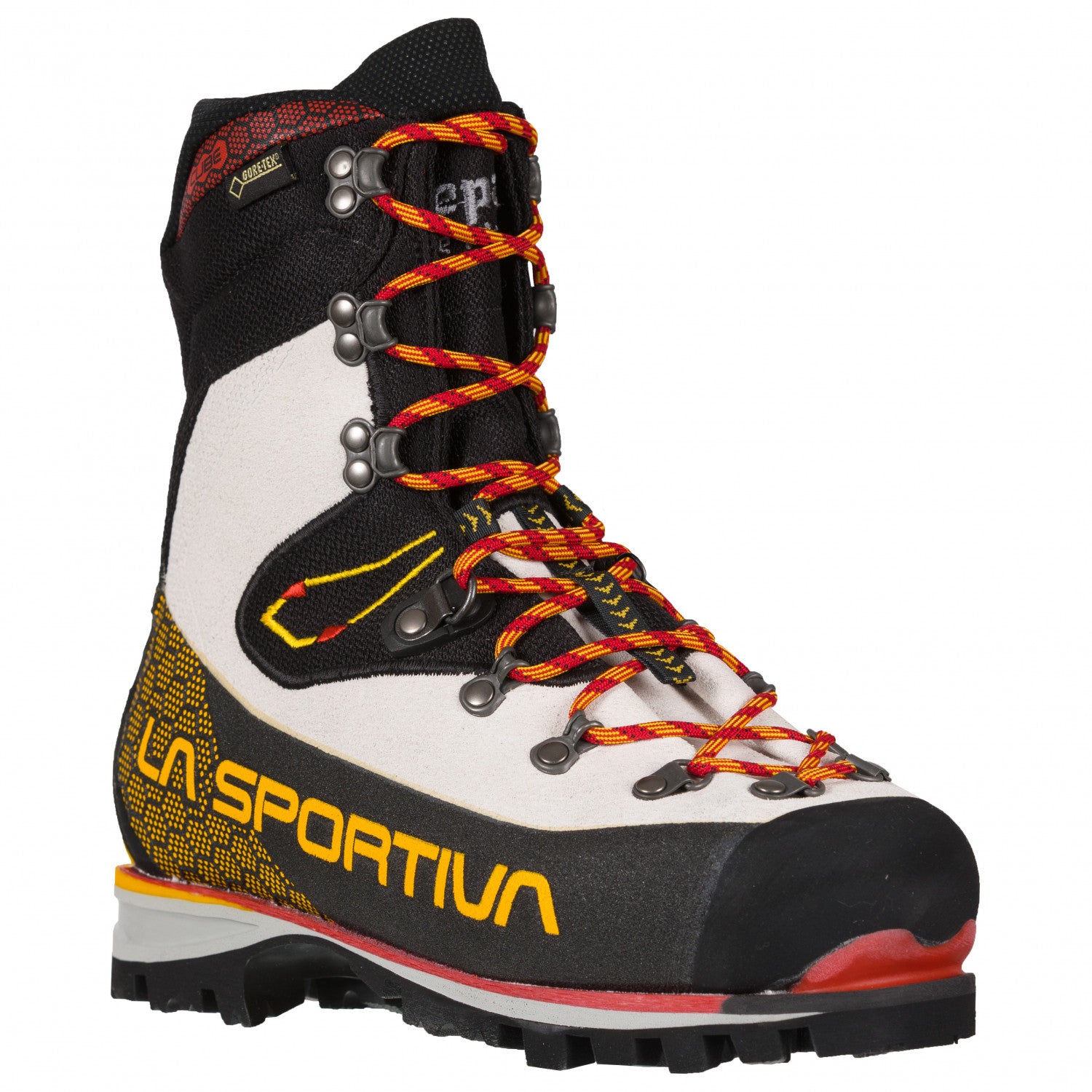 La Sportiva Nepal Cube GTX Womens mountaineering boot, front/side view