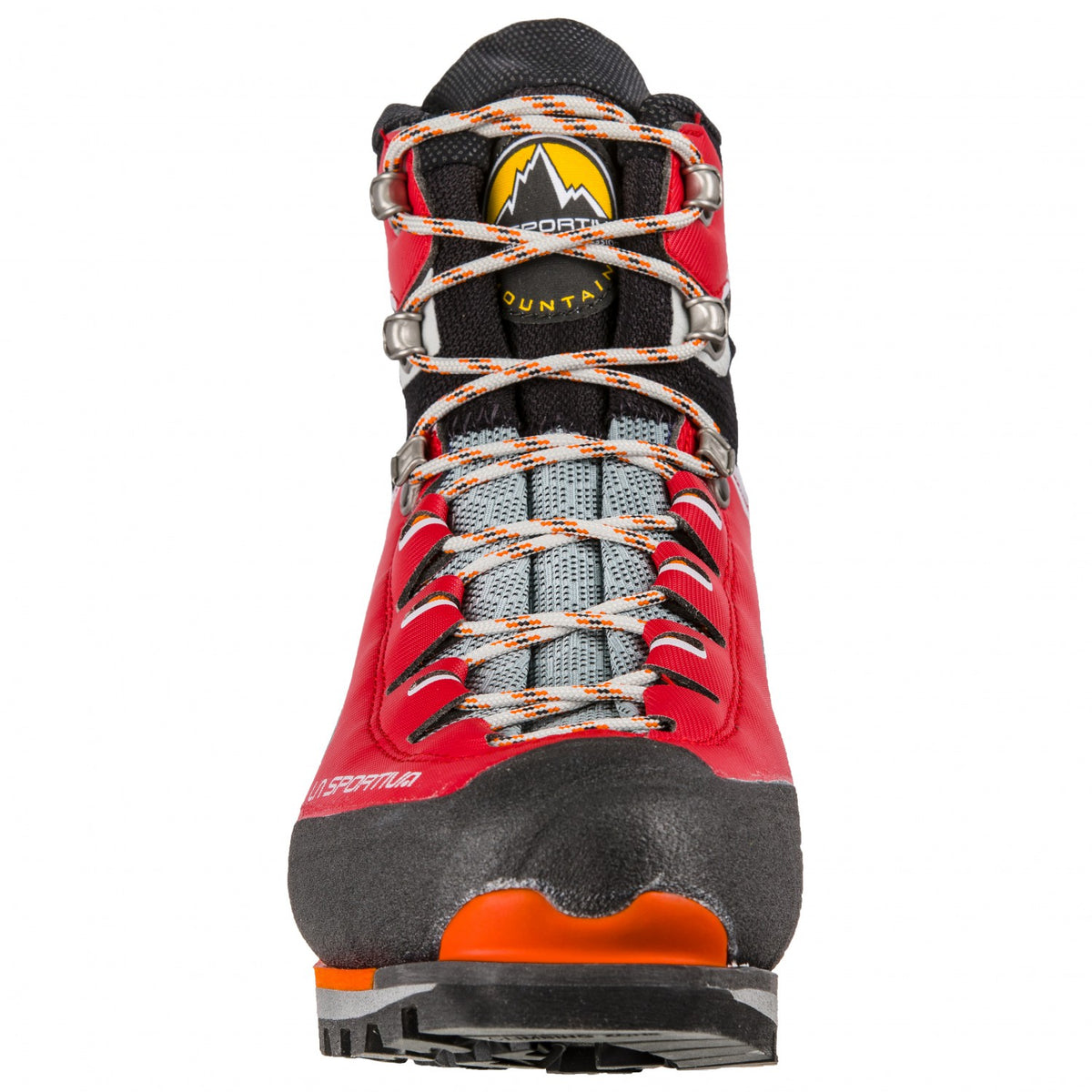 La Sportiva Trango Tower Extreme GTX Womens mountaineering boot, front view showing laces