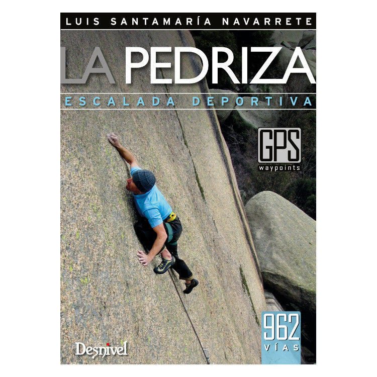 La Pedriza Escalada climbing guidebook, front cover