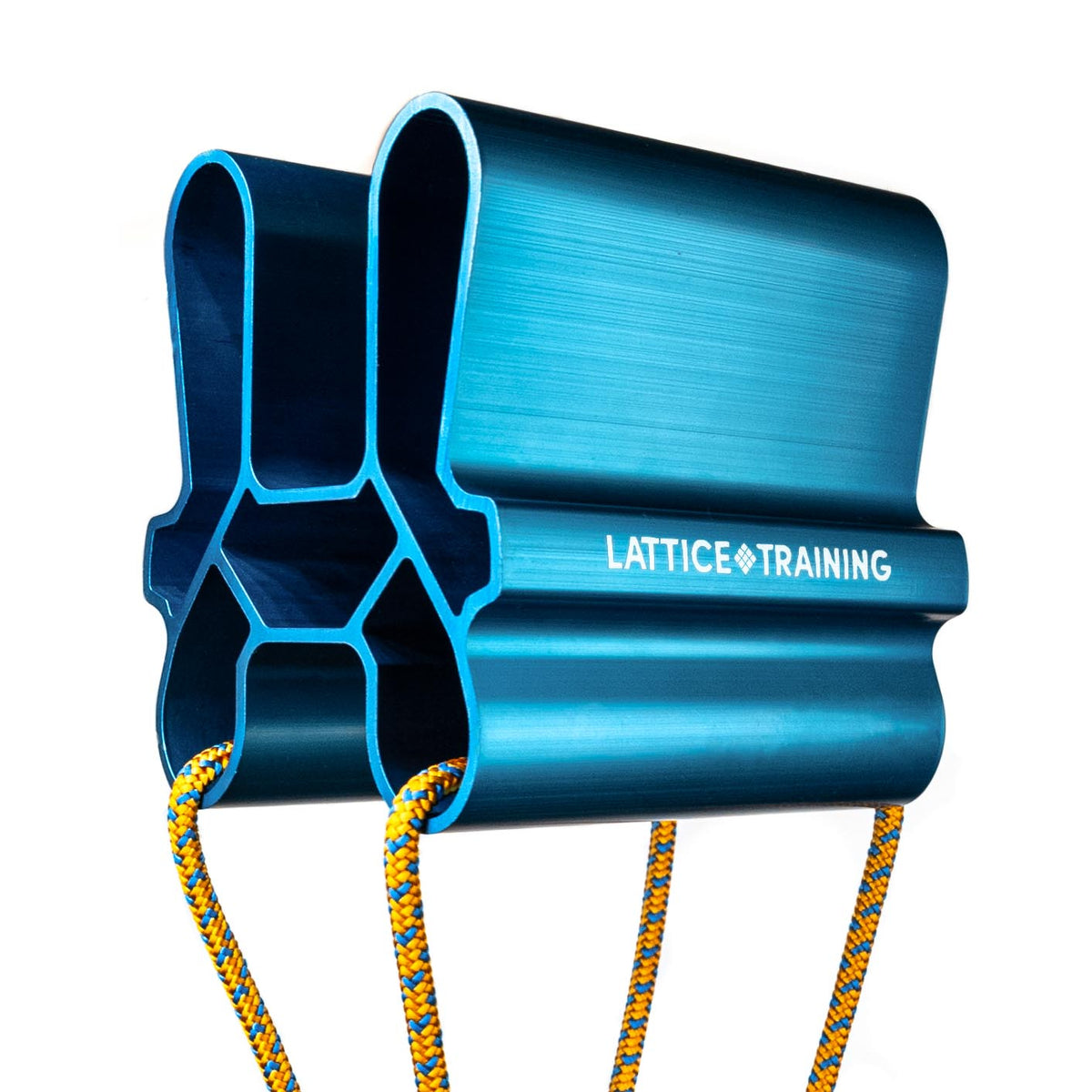 Lattice Quad Block in blue