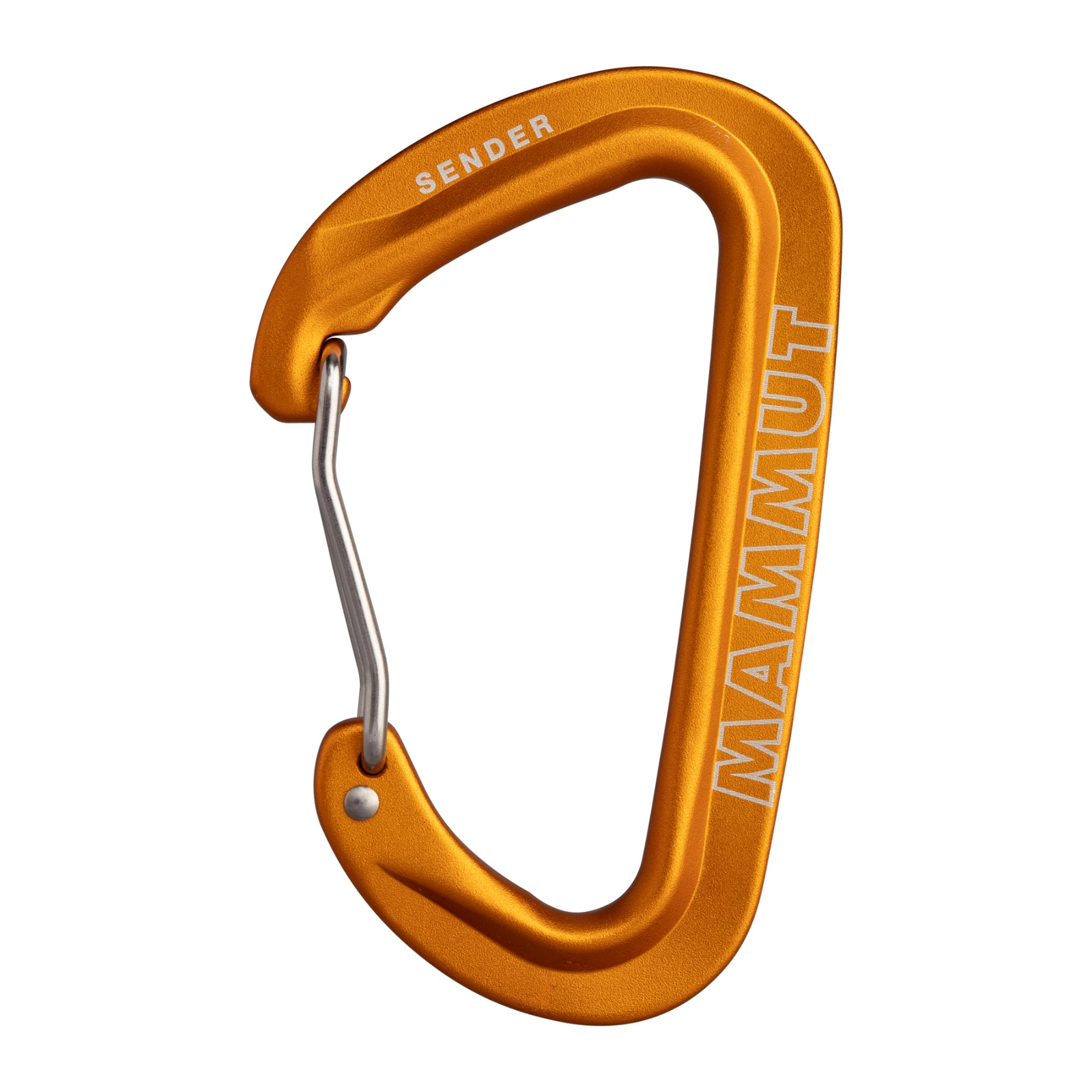 Mammut Sender Wire Carabiner, Gold