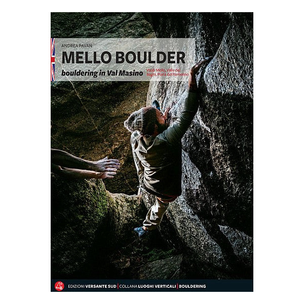 Mello Boulder bouldering guide book cover