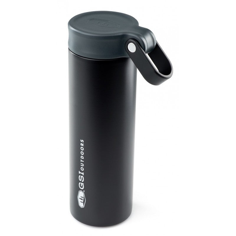 GSI Microlite 720 Twist flask, in black colour with black lid 