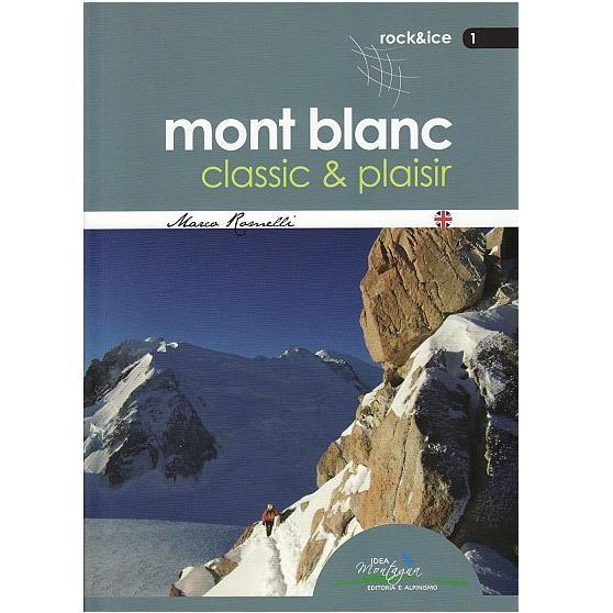 Mont Blanc Classic and Plaisir climbing guidebook, front cover