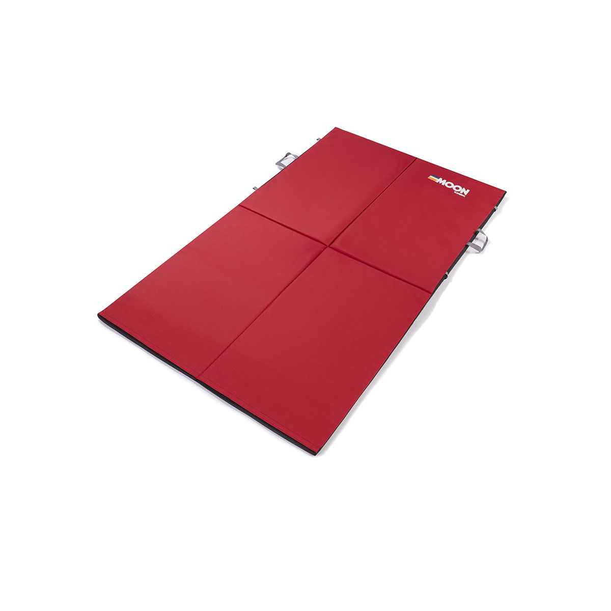Moon Cirrus Bouldering Pad, Red, Open