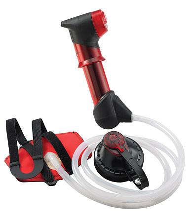 MSR HyperFlow Microfilter, in red colour with white hose