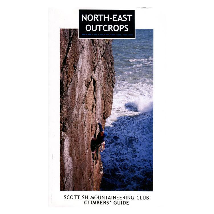 North East Outcrops climbing guidebook, front cover