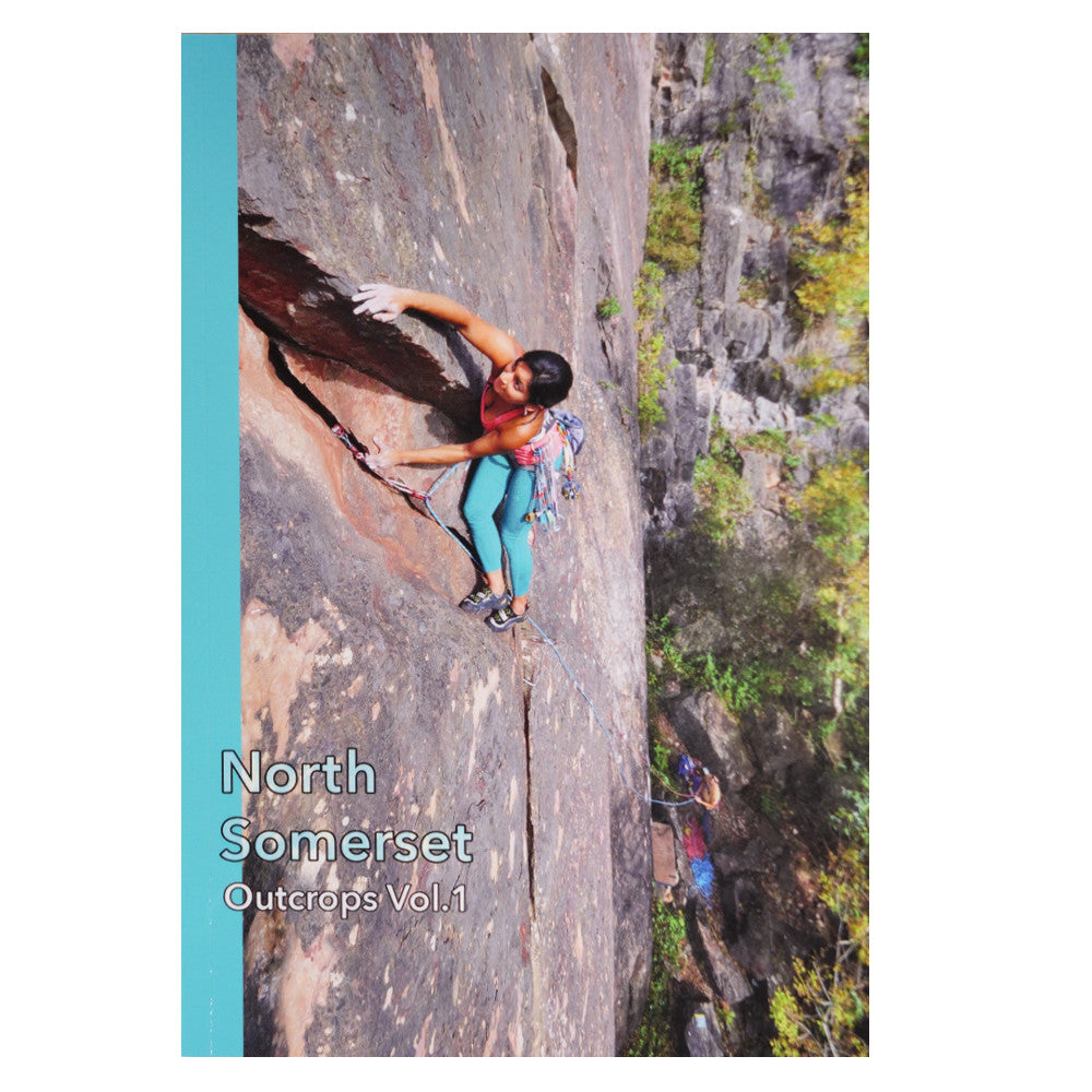 North Somerset Outcrops: Vol 1 climbing guidebook, showing the front cover