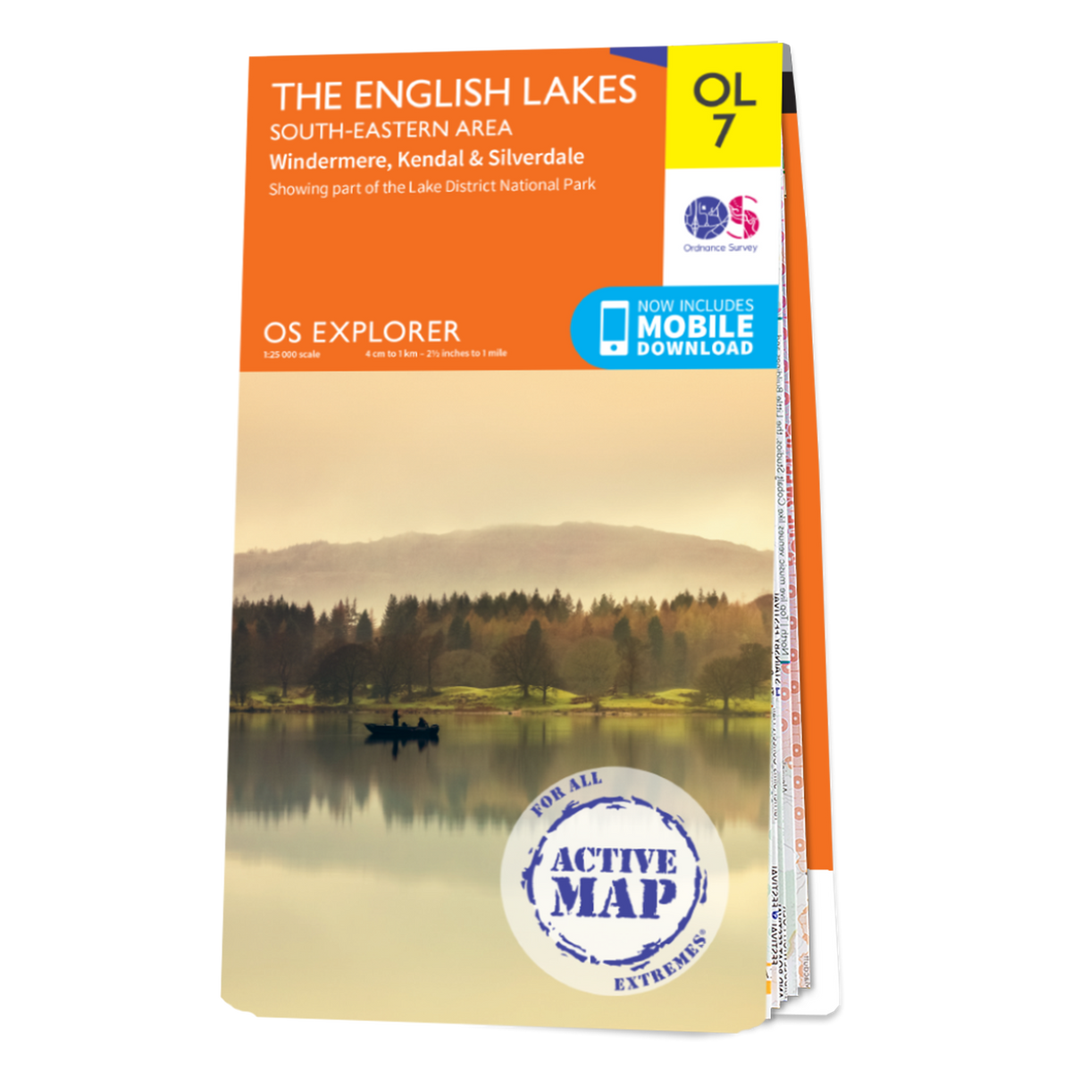 The English Lake District SE Area - OS Explorer Map OL7 Active