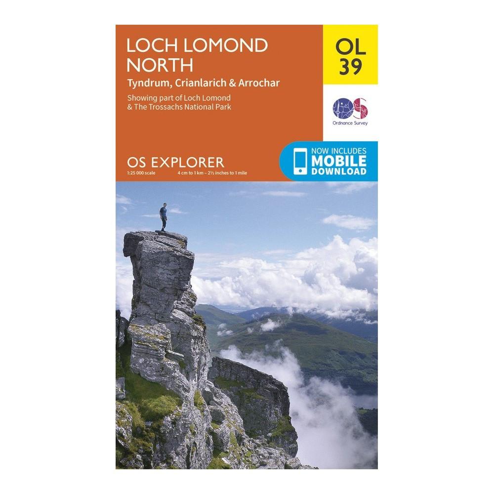 Loch Lomond North - OS Explorer Map 39