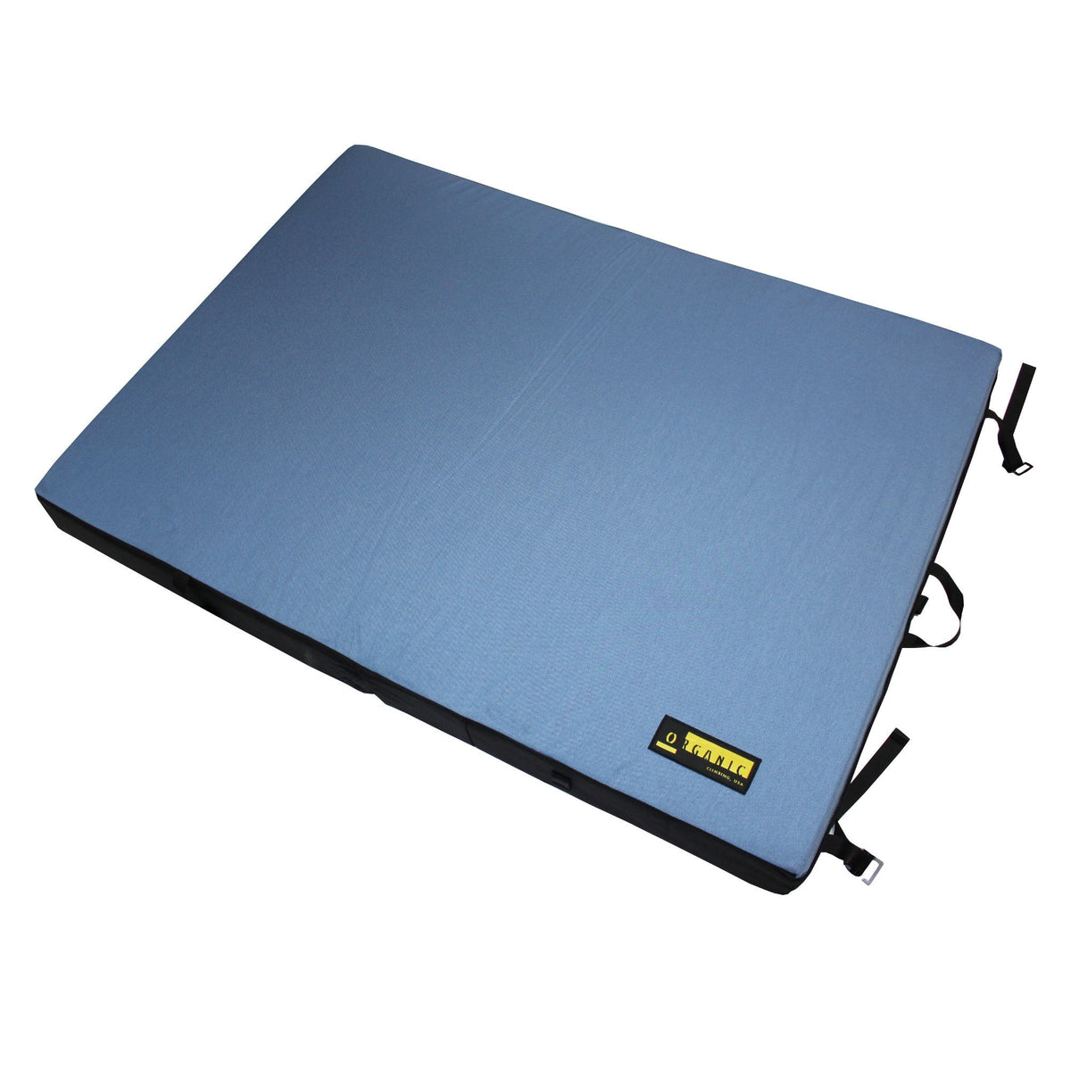Organic Simple Pad, shown open laid flat in blue colour