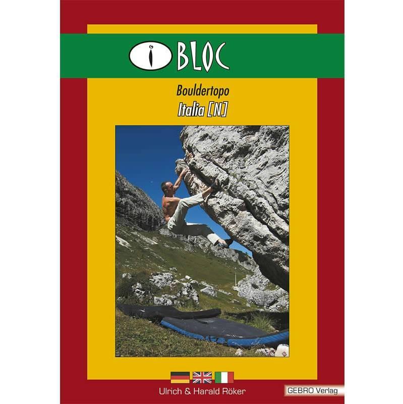 IBLOC - Bouldering in Italy guidebook, front cover