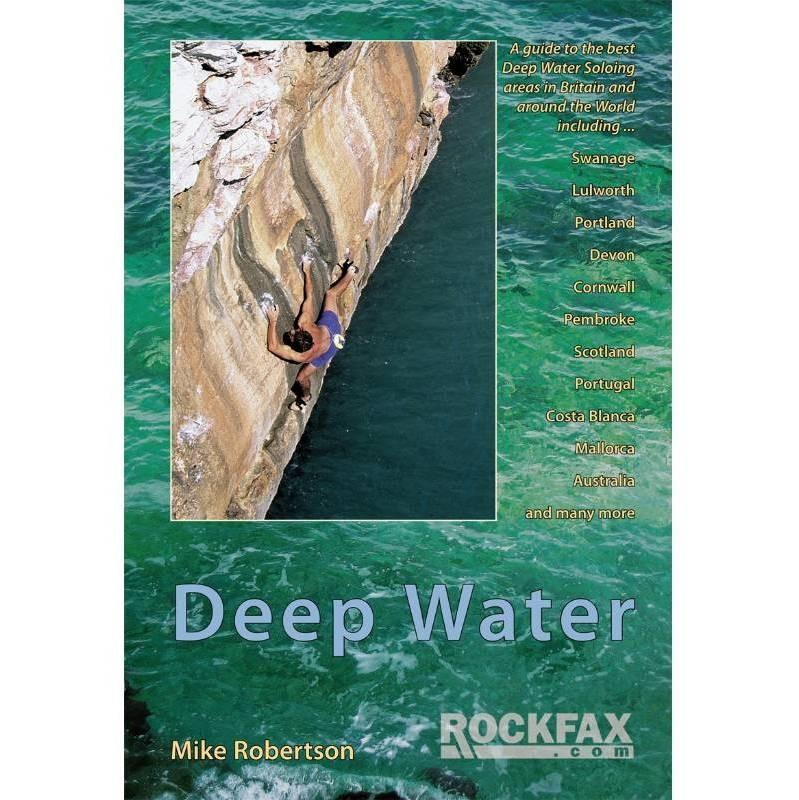 Deep Water climbing guidebook, front cover