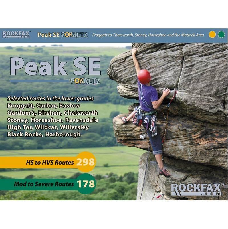 Peak SE Pokketz climbing guide, front cover