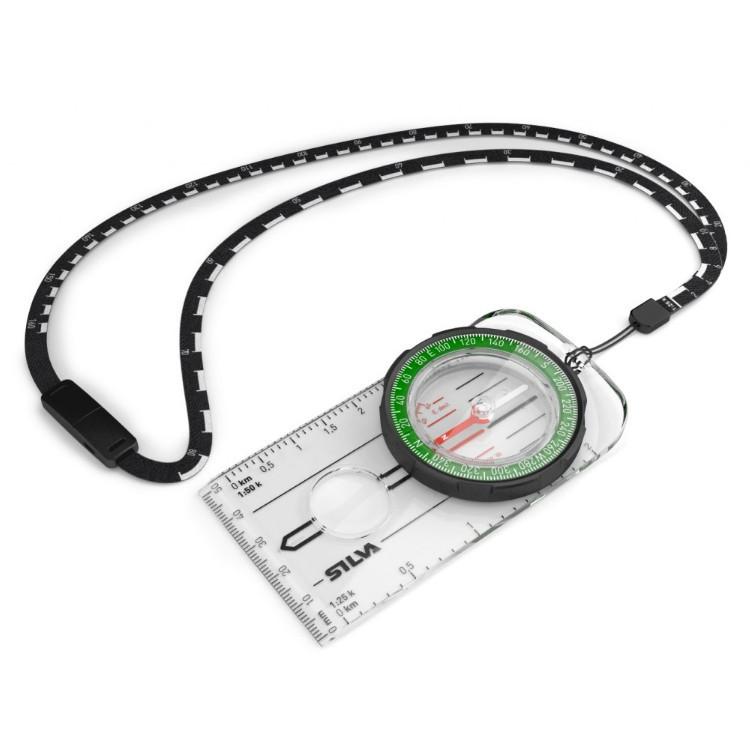 Silva Ranger Compass, shown with lanyard