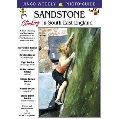 Sandstone in South East England climbing guidebook, front cover