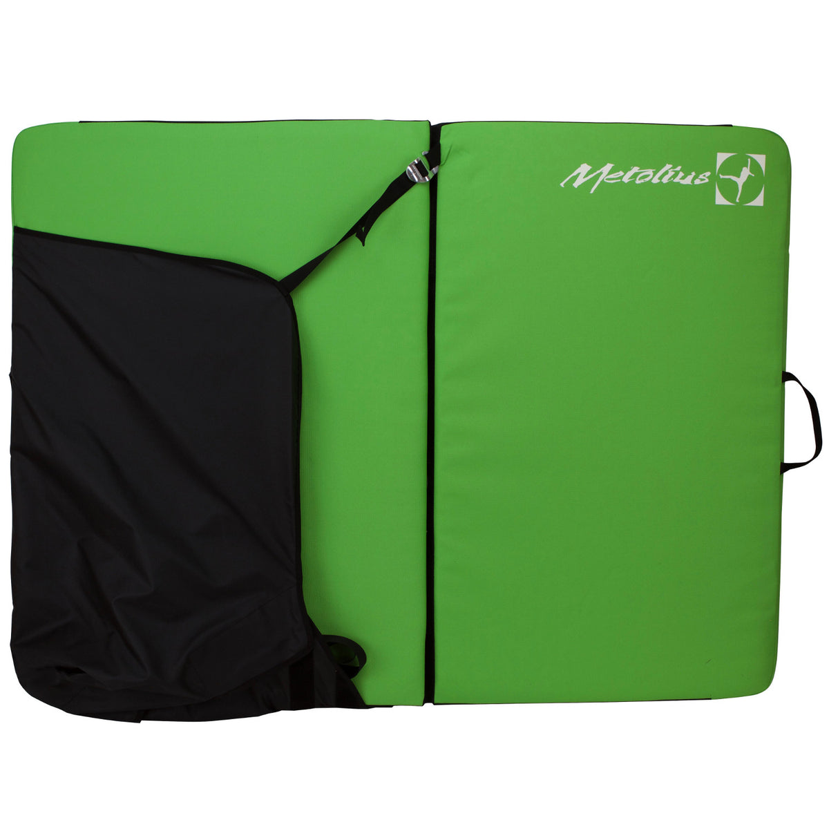 Metolius Session II crash pad, shown stood up and open