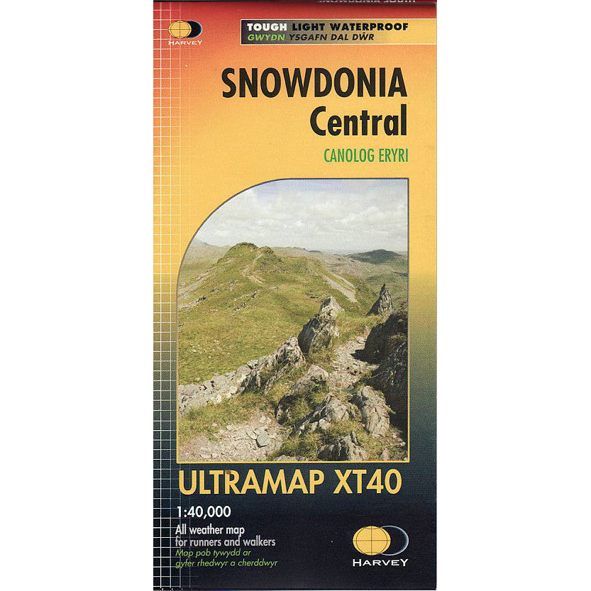 Harvey Maps Snowdonia Central