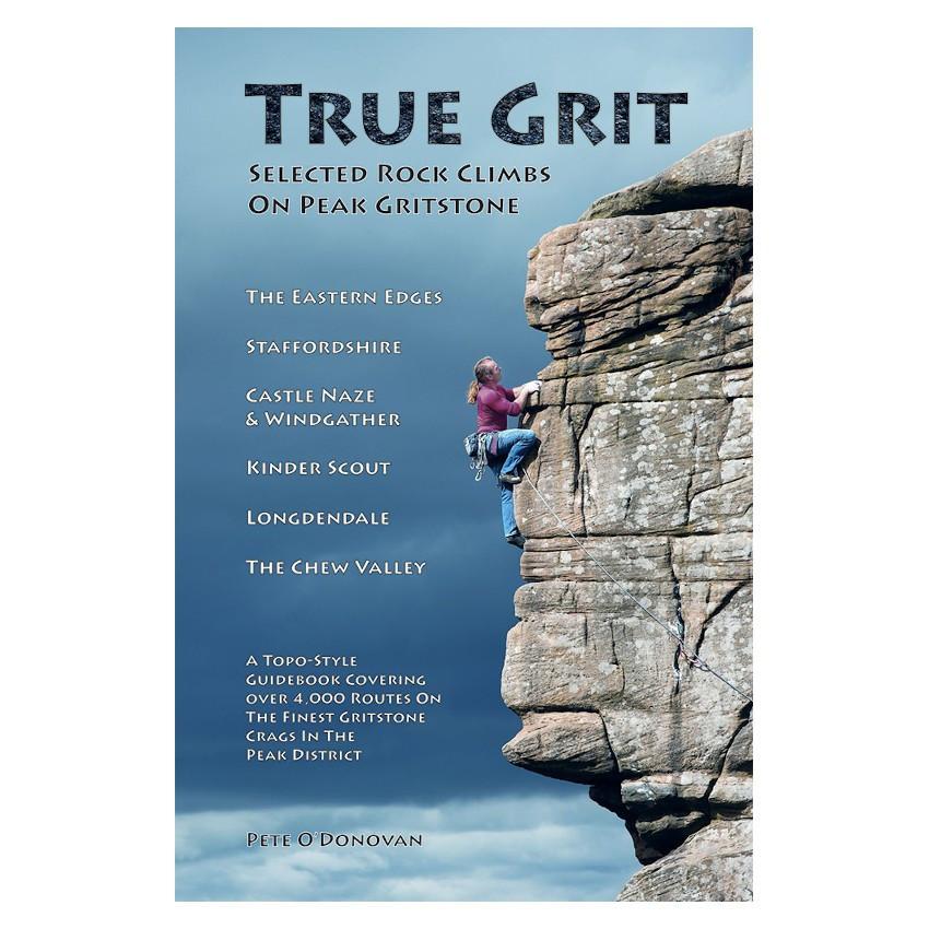 True Grit: Selected Climbs on Peak Grit guidebook, front cover