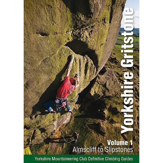 Yorkshire Gritstone Volume 1 (YMC) climbing guidebook, front cover